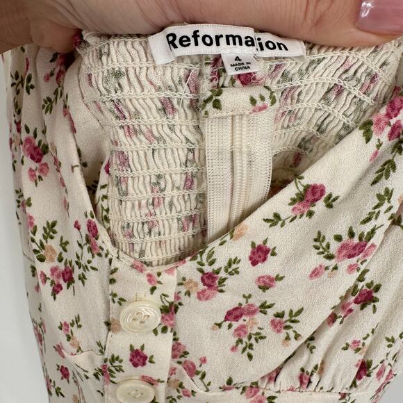 Reformation Lincoln Floral Top - Picture 4 of 6